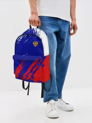 Рюкзак джинсовый / RUSSIA SPORT / РОССИЯ СПОРТ