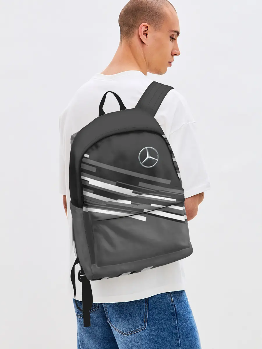Рюкзак джинсовый / MERCEDES BENZ SPORT