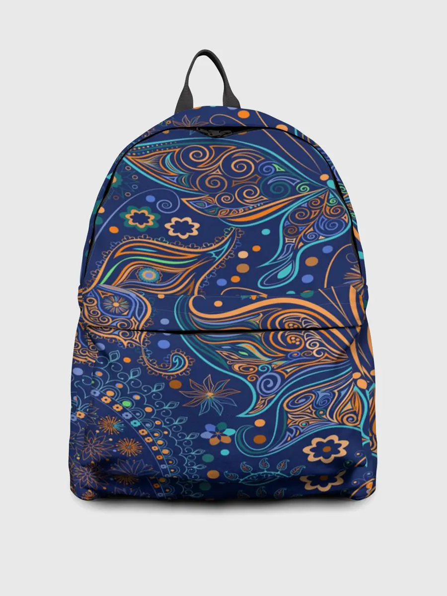 Рюкзак джинсовый / Необычные узоры