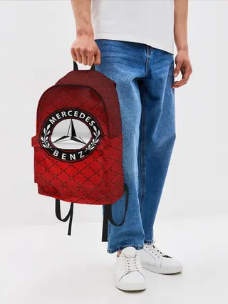 Рюкзак джинсовый / Mercedes MOTORs