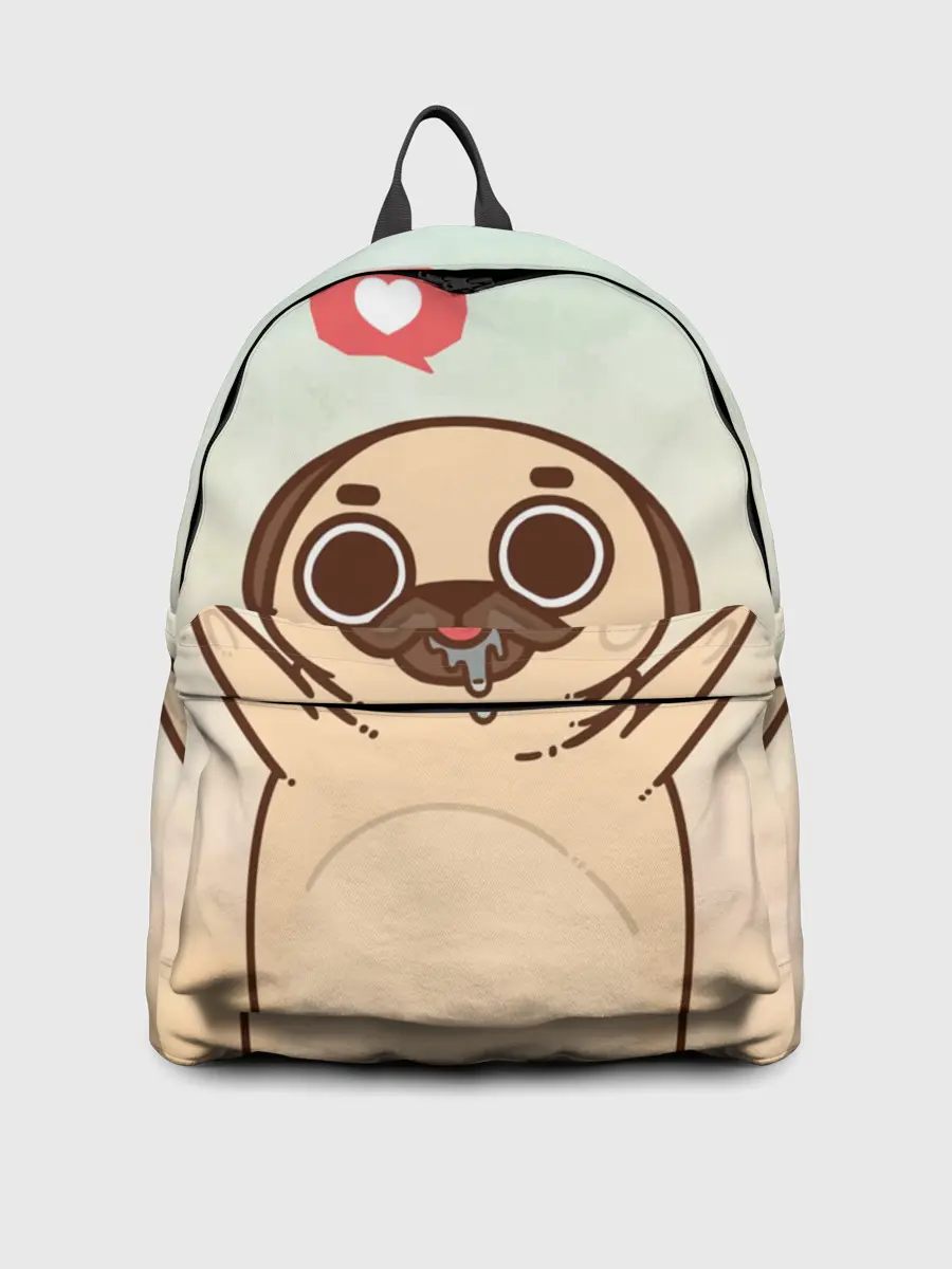 Рюкзак джинсовый / Puglie Pug Like