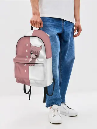 Рюкзак джинсовый / Японская анимация