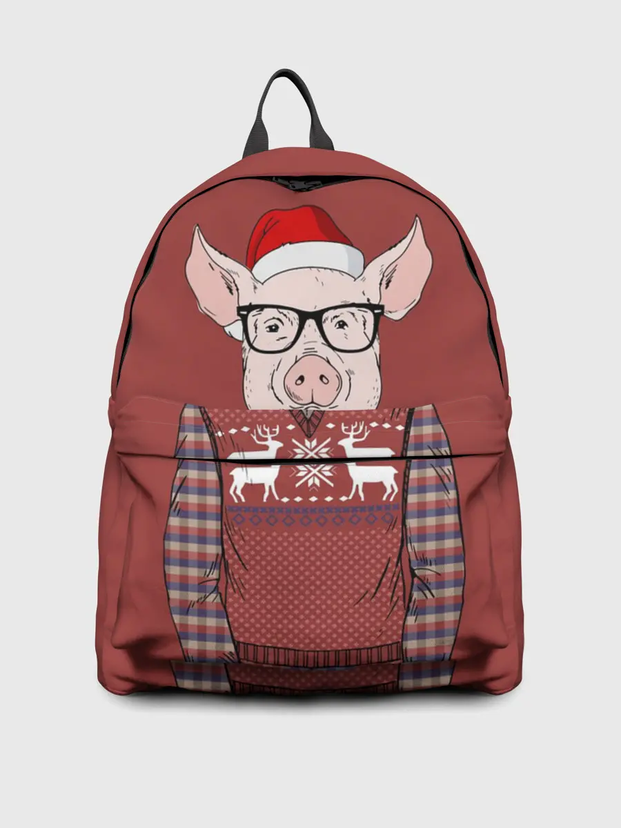 Рюкзак джинсовый / New Year Pig