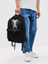 Рюкзак джинсовый / Скелет