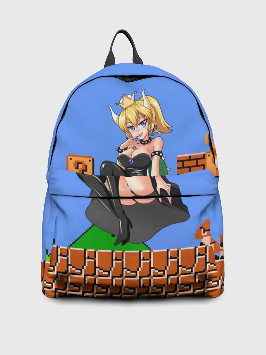 Рюкзак джинсовый / Bowsette