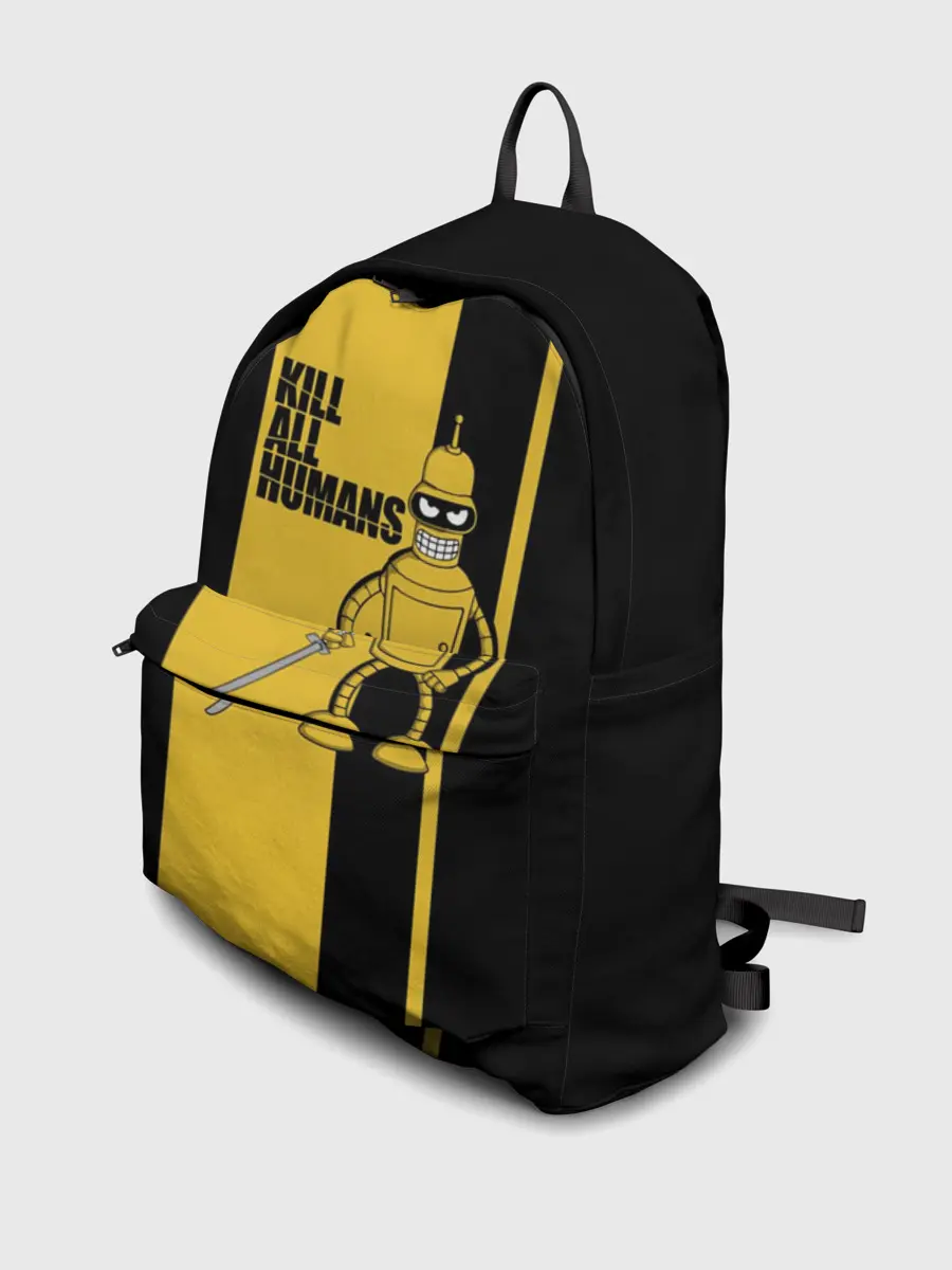 Рюкзак джинсовый / Kill All Humans