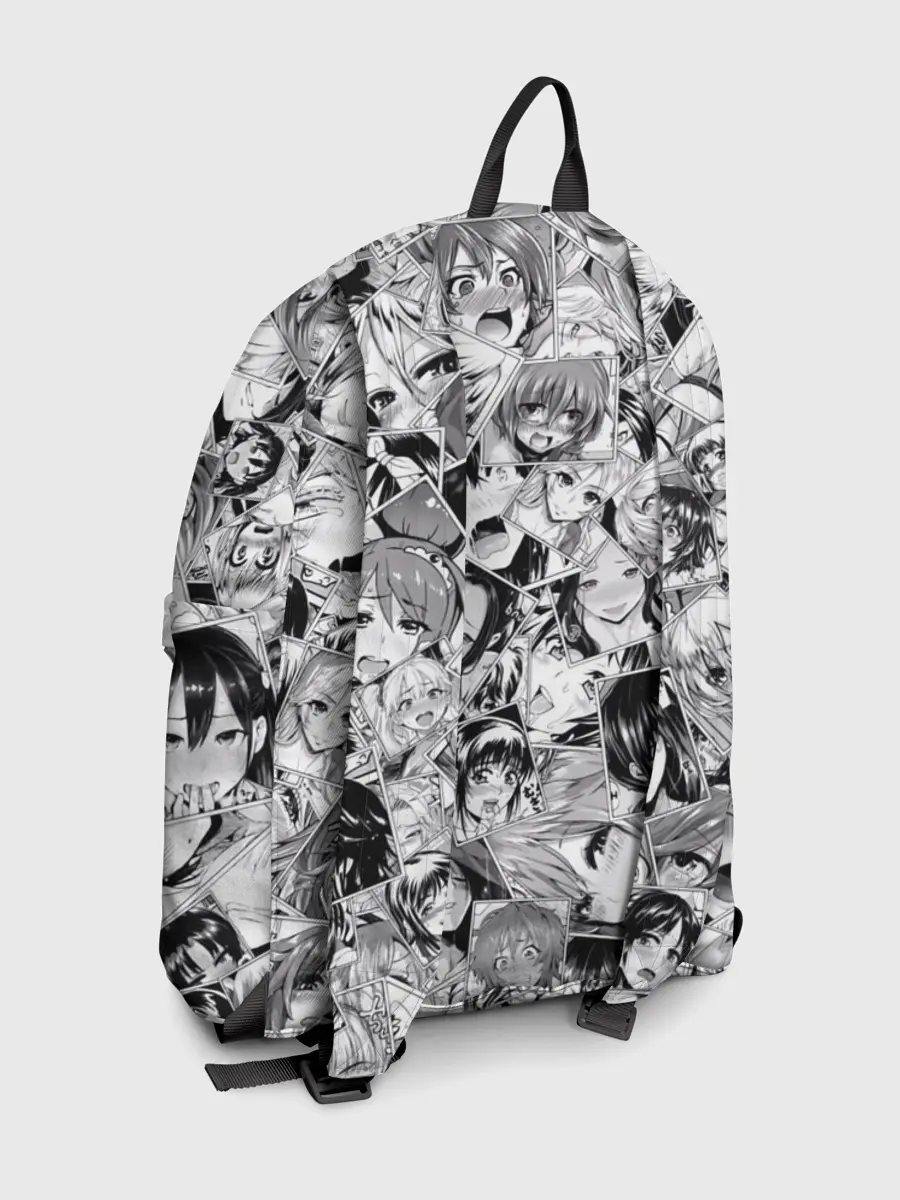 Рюкзак джинсовый / Manga ahegao