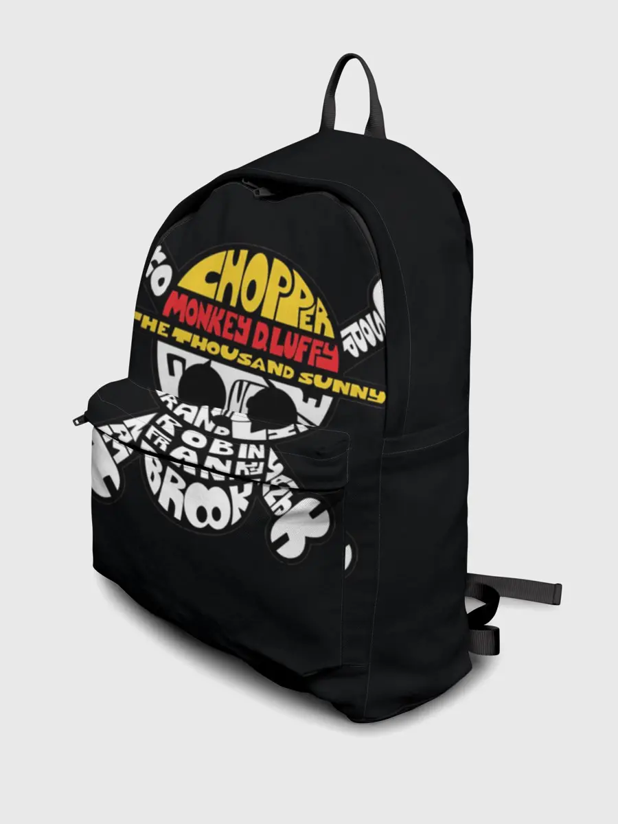 Рюкзак джинсовый / One piece words флаг