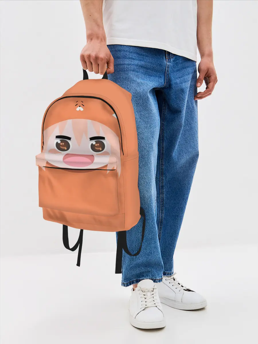 Рюкзак джинсовый / Мордочка Умару