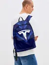 Рюкзак джинсовый / TESLA