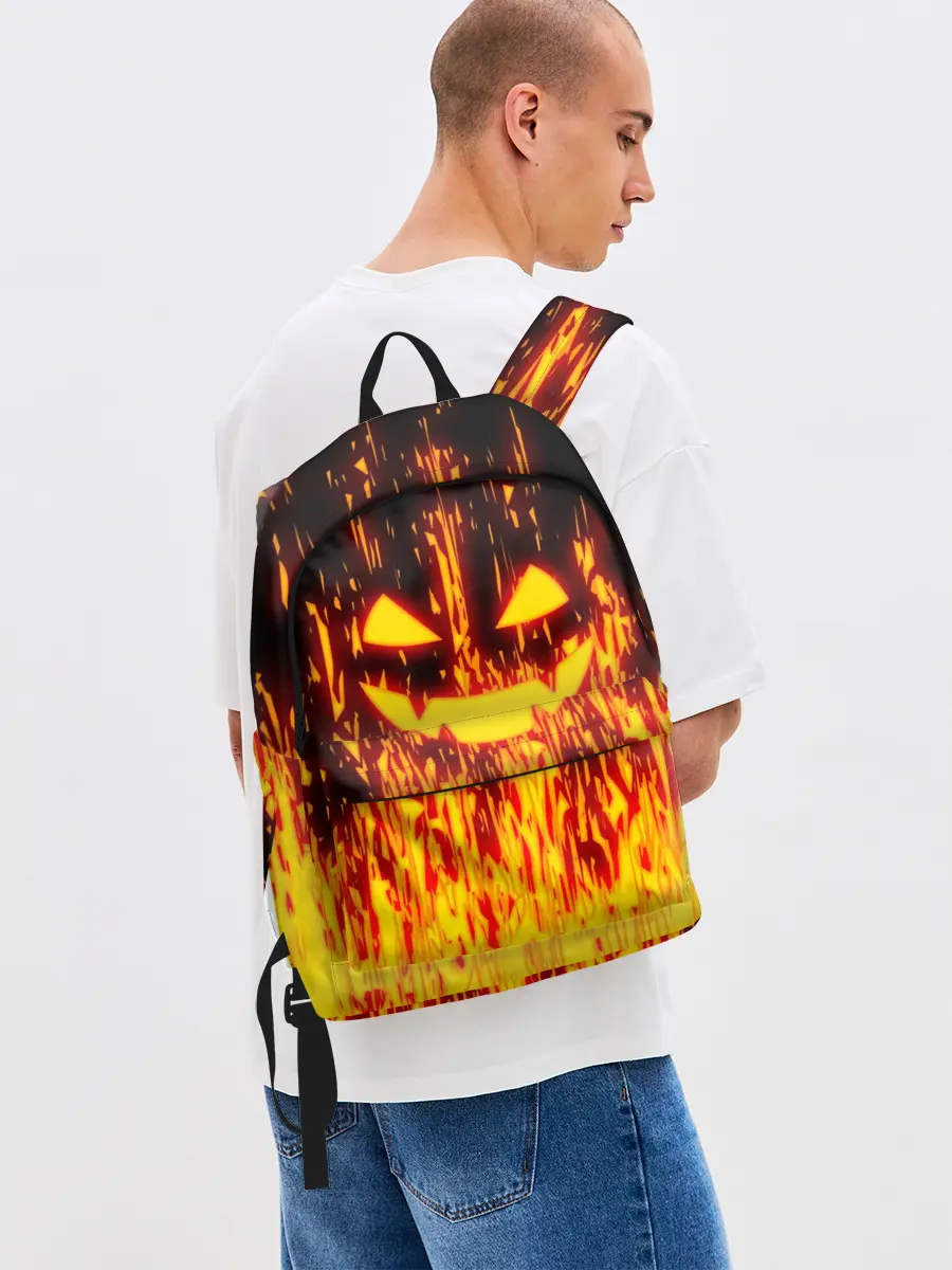 Рюкзак джинсовый / FIRE PUMPKIN