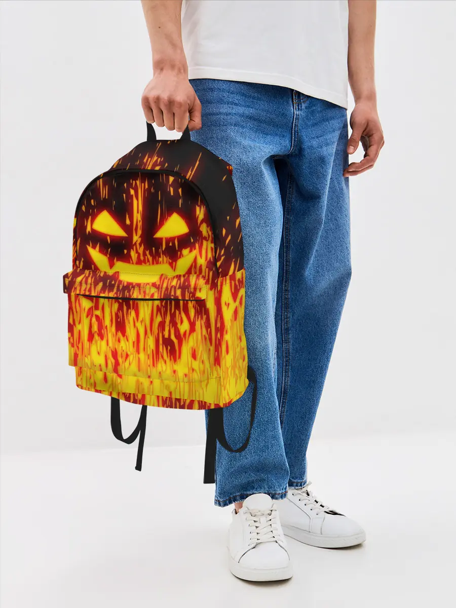 Рюкзак джинсовый / FIRE PUMPKIN