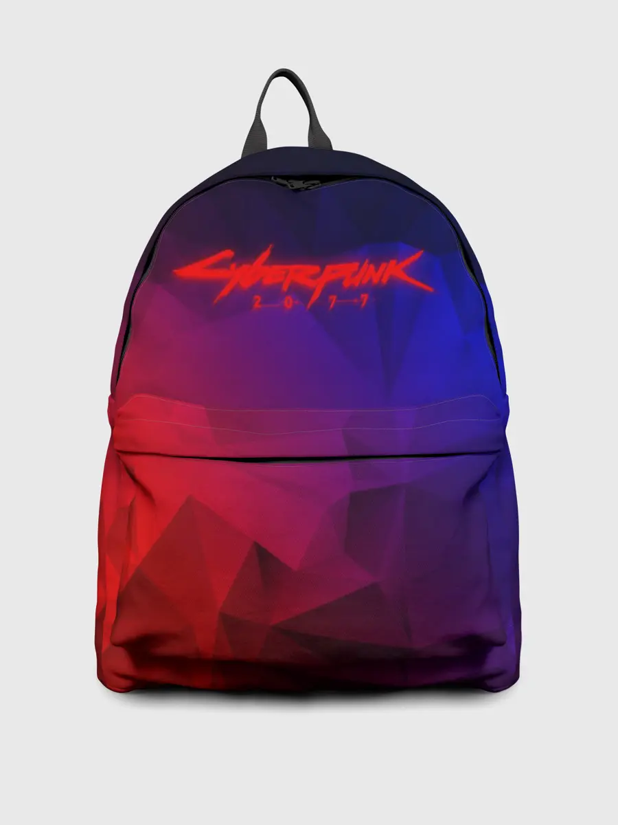 Рюкзак джинсовый / CYBERPUNK 2077 | КИБЕРПАНК 2077