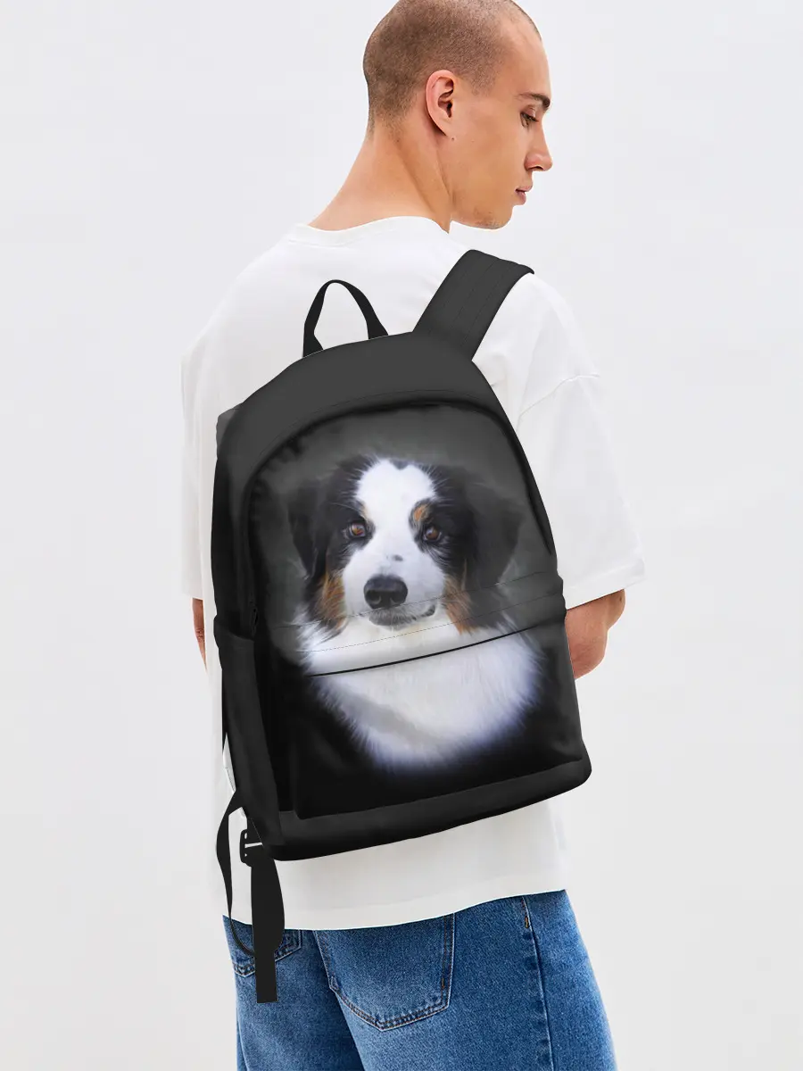 Рюкзак джинсовый / Собака