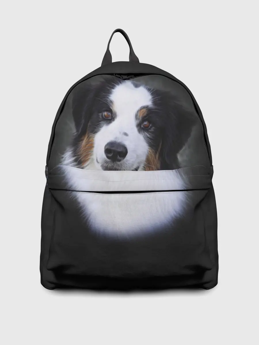 Рюкзак джинсовый / Собака