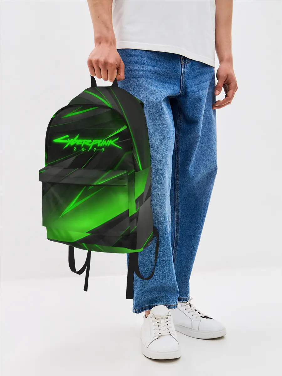 Рюкзак джинсовый / CYBERPUNK 2077