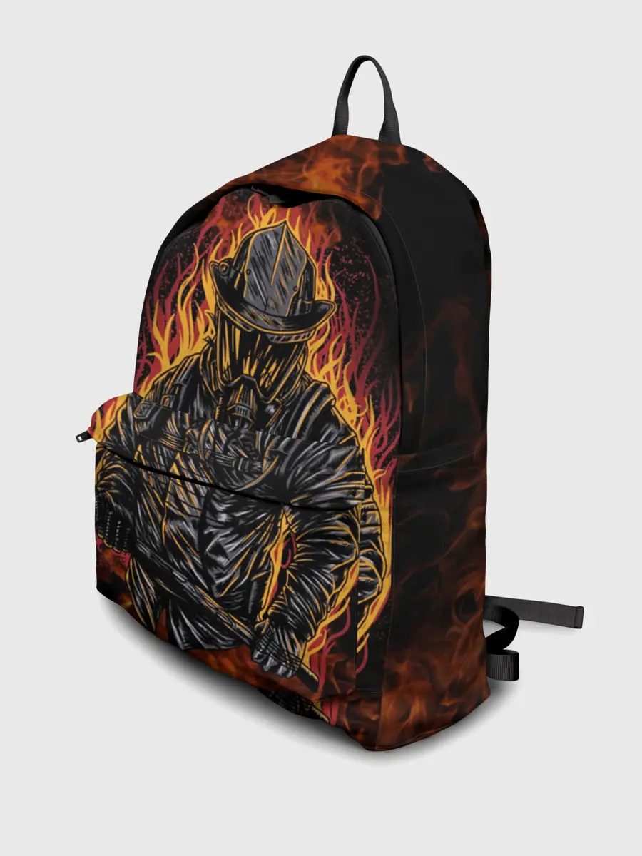 Рюкзак джинсовый / Пожарный