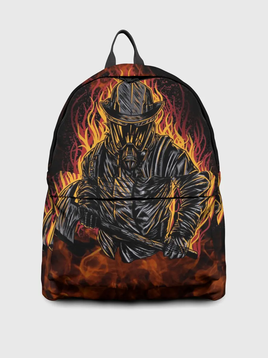 Рюкзак джинсовый / Пожарный