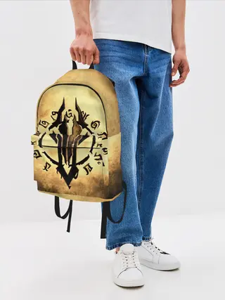 Рюкзак джинсовый / Darksiders LOGO