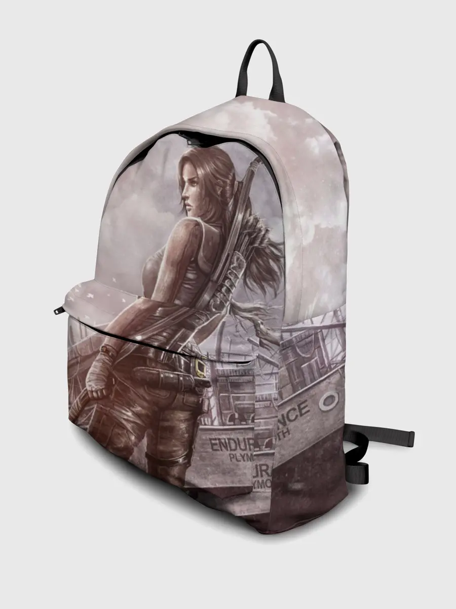 Рюкзак джинсовый / Tomb Raider