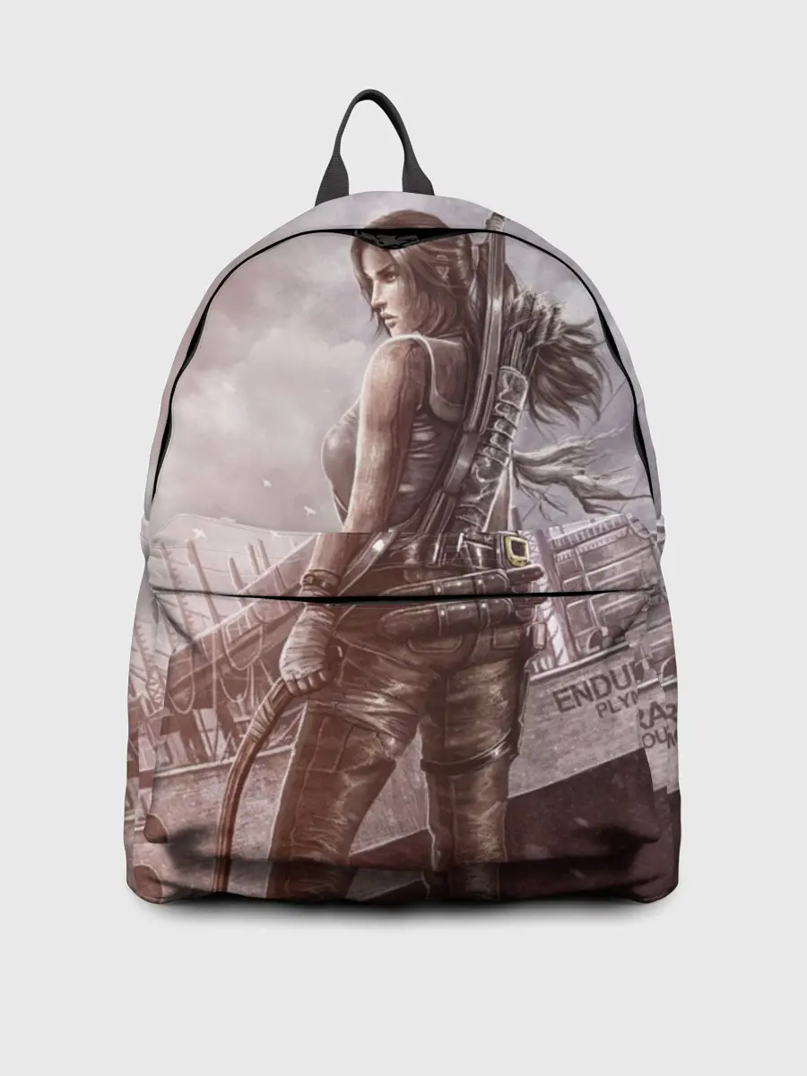 Рюкзак джинсовый / Tomb Raider