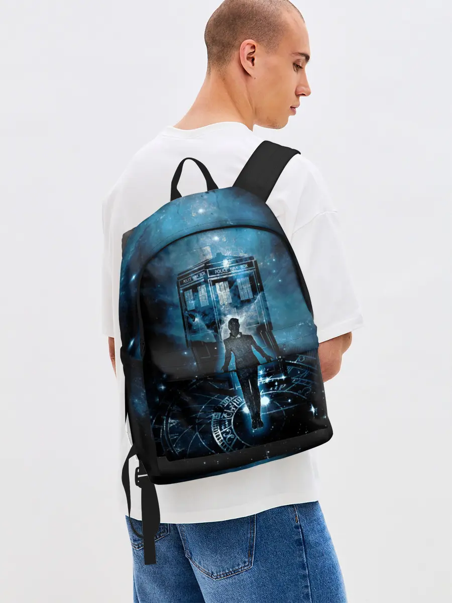 Рюкзак джинсовый / Doctor Who