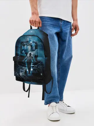 Рюкзак джинсовый / Doctor Who