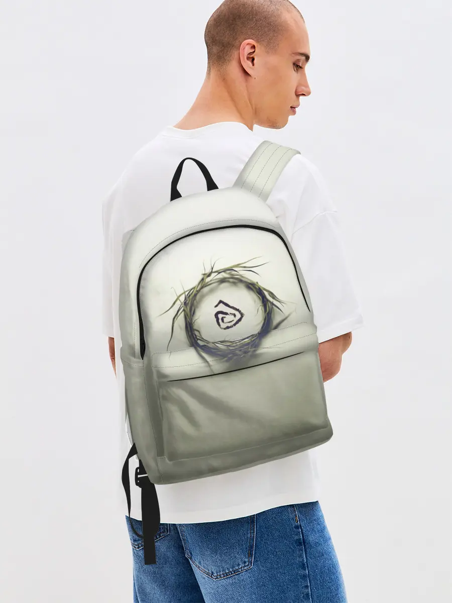 Рюкзак джинсовый / Настоящий Детектив Символ