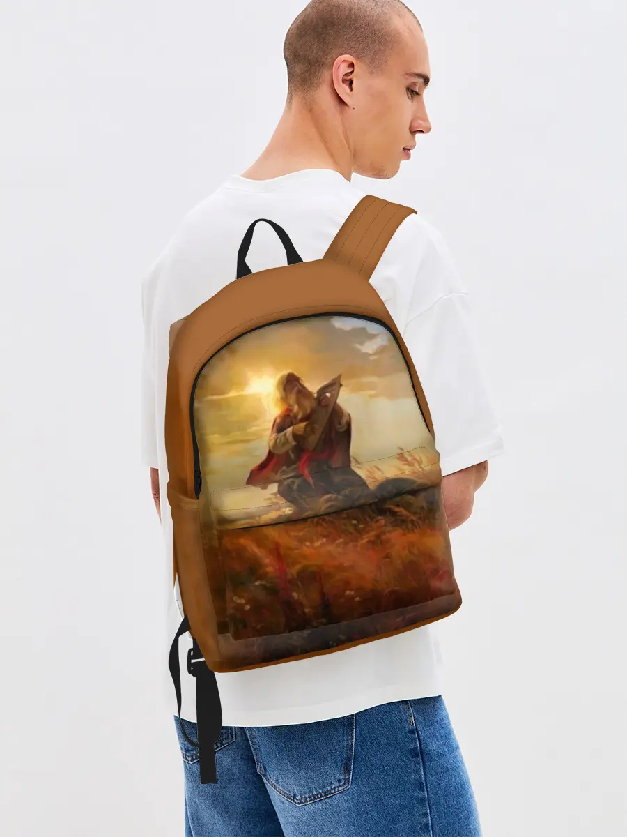 Рюкзак джинсовый / русь