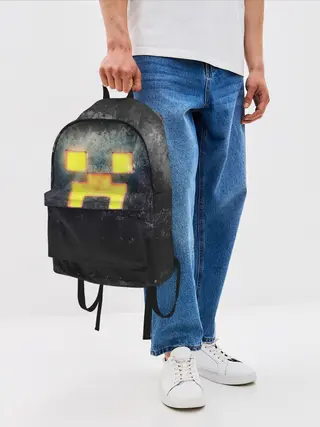 Рюкзак джинсовый / BLACK Creeper
