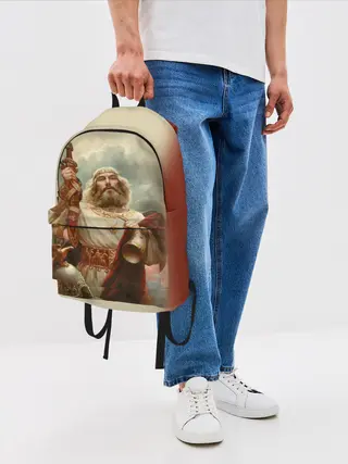 Рюкзак джинсовый / русь