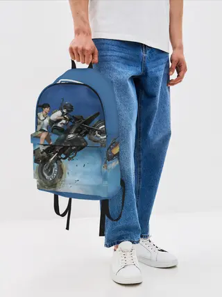 Рюкзак джинсовый / PUBG