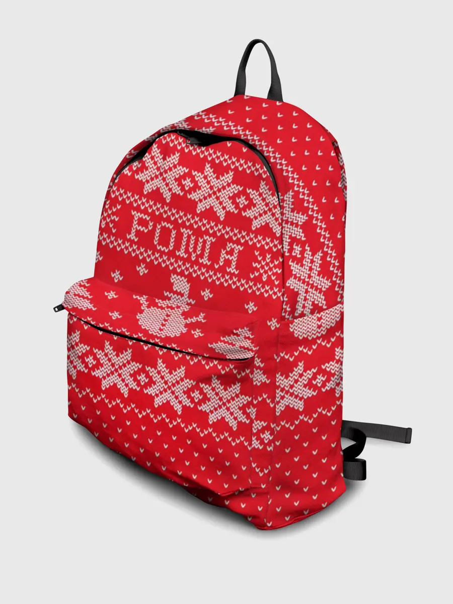 Рюкзак джинсовый / Новогодний Рома