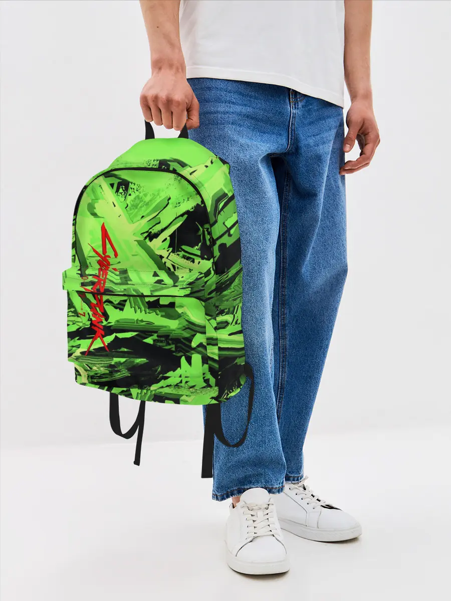 Рюкзак джинсовый / Cyberpunk 2077