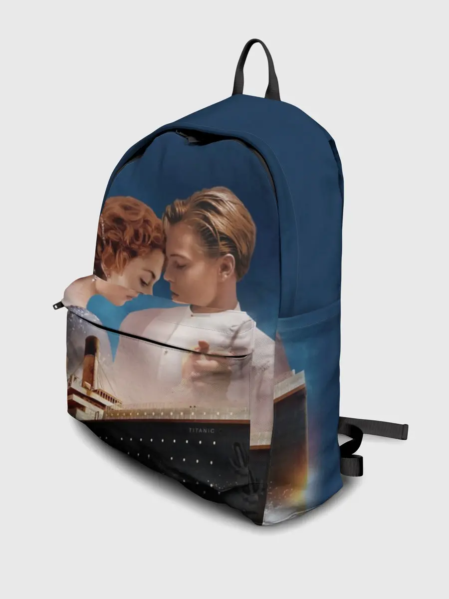 Рюкзак джинсовый / Титаник