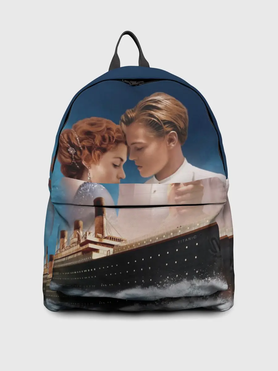 Рюкзак джинсовый / Титаник