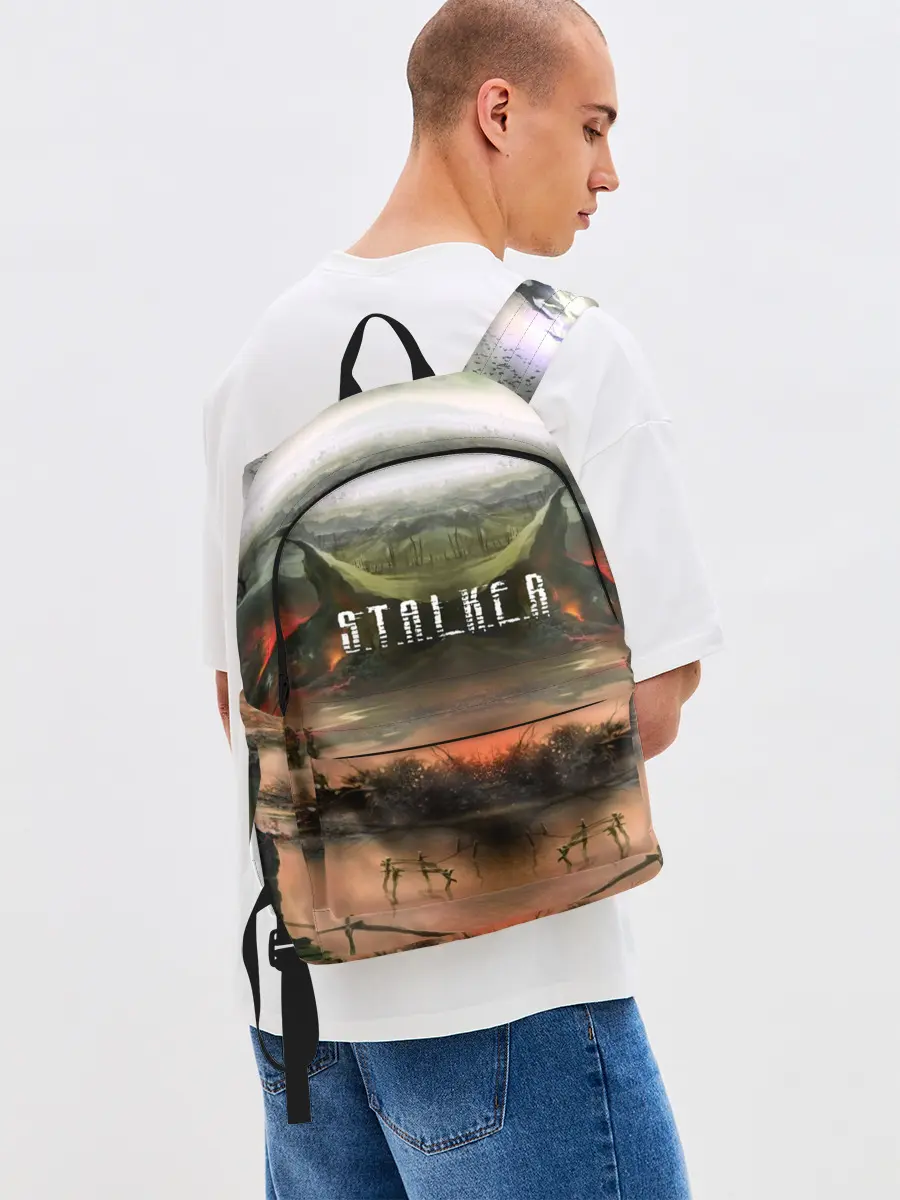 Рюкзак джинсовый / STALKER