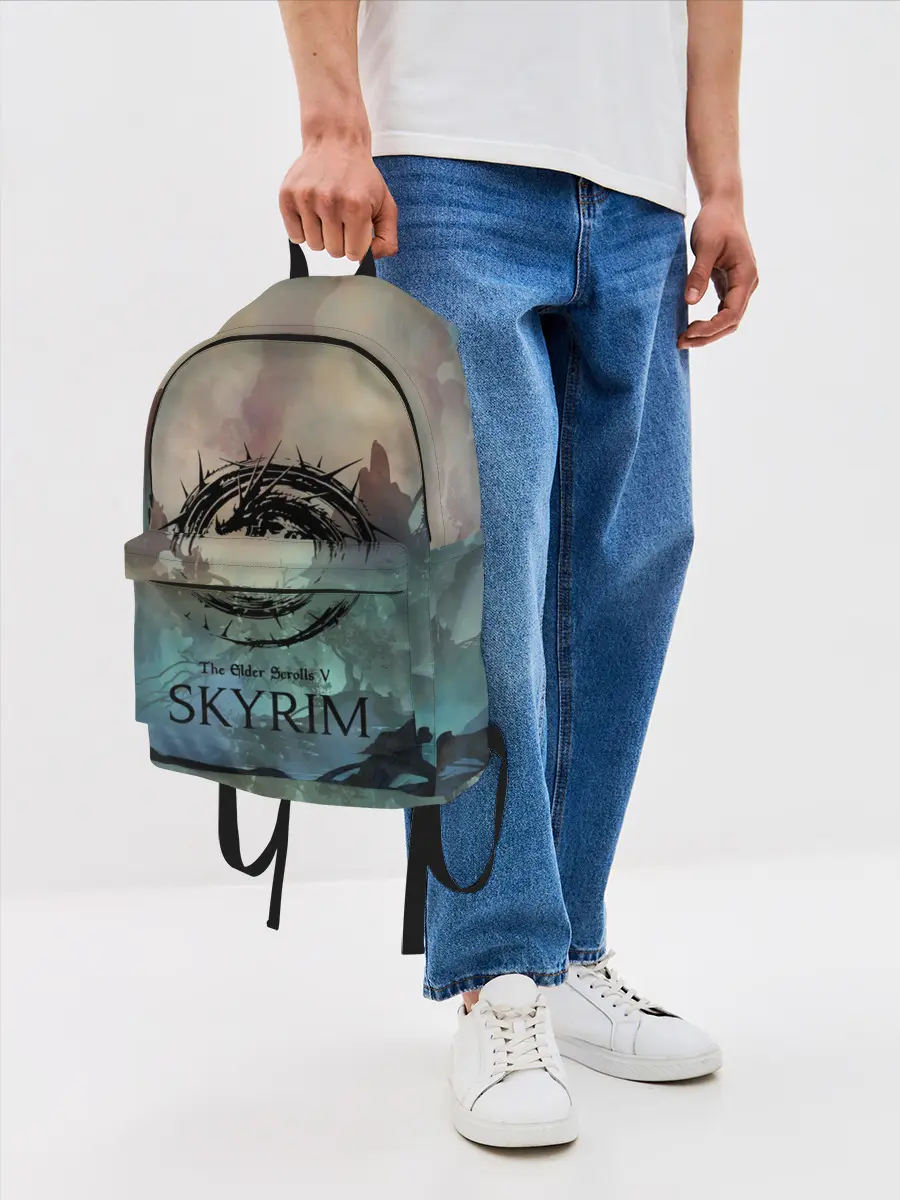 Рюкзак джинсовый / The Elder Scrolls SKYRIM