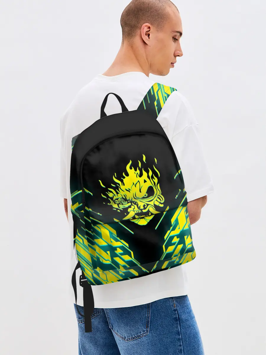 Рюкзак джинсовый / CYBERPUNK 2077