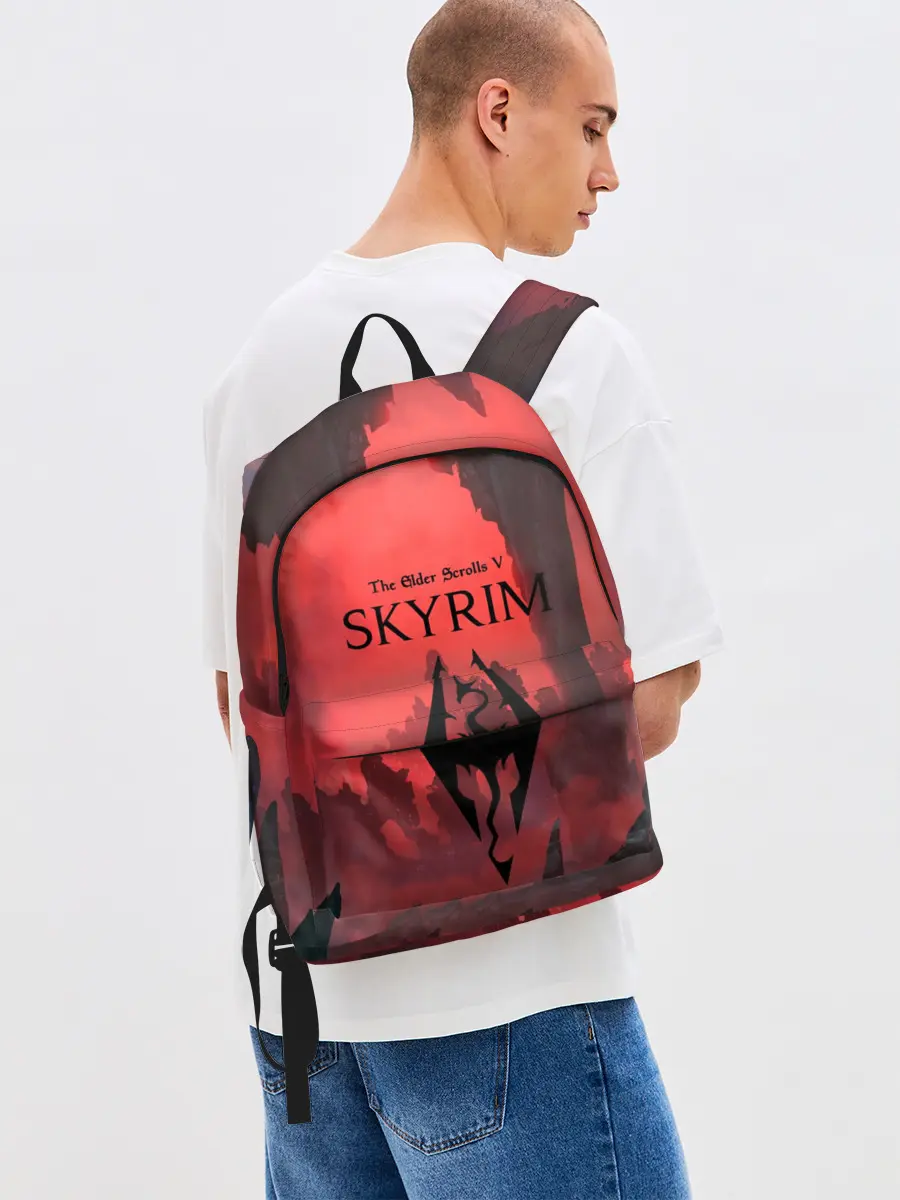 Рюкзак джинсовый / The Elder Scrolls SKYRIM