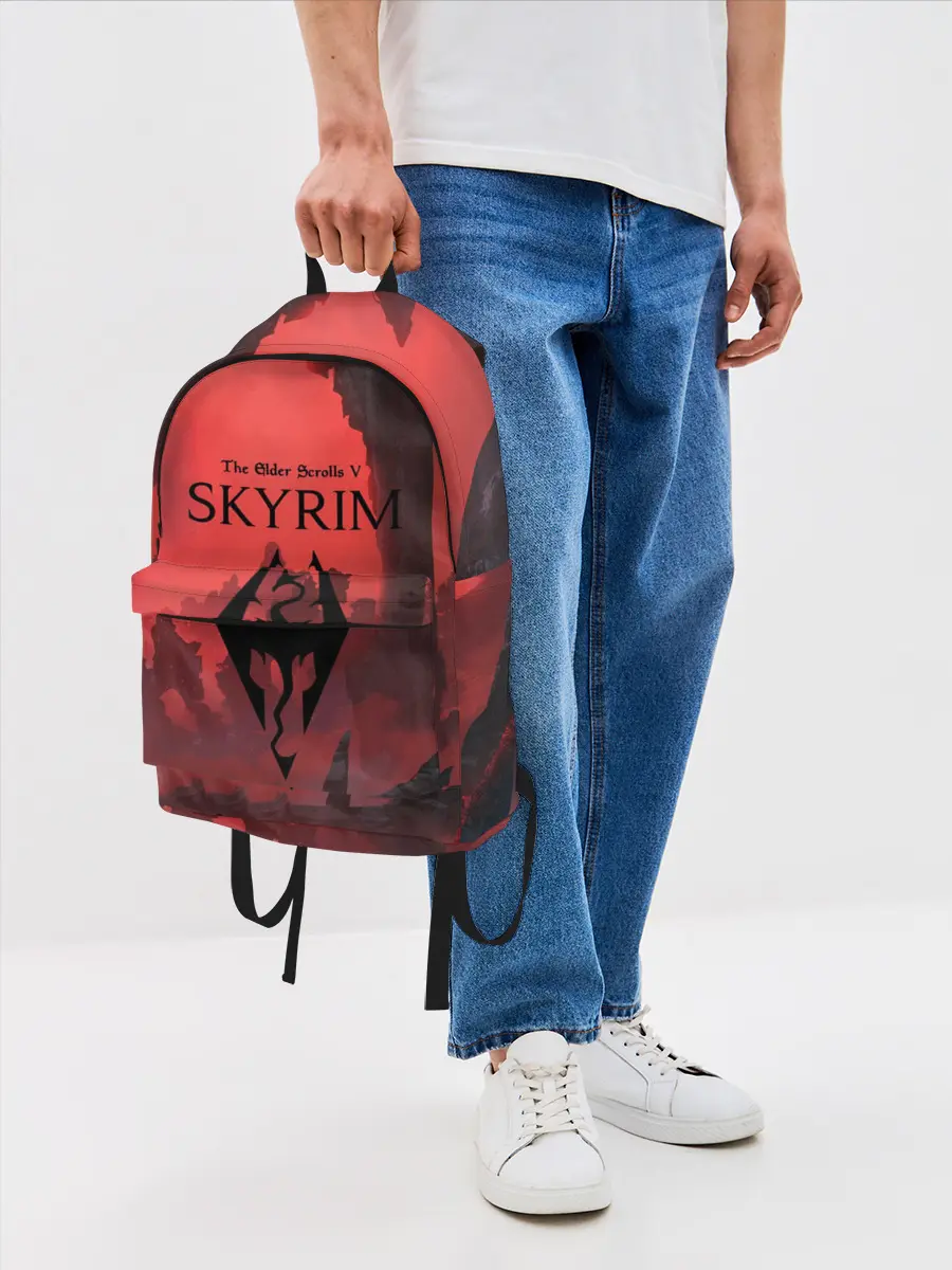 Рюкзак джинсовый / The Elder Scrolls SKYRIM