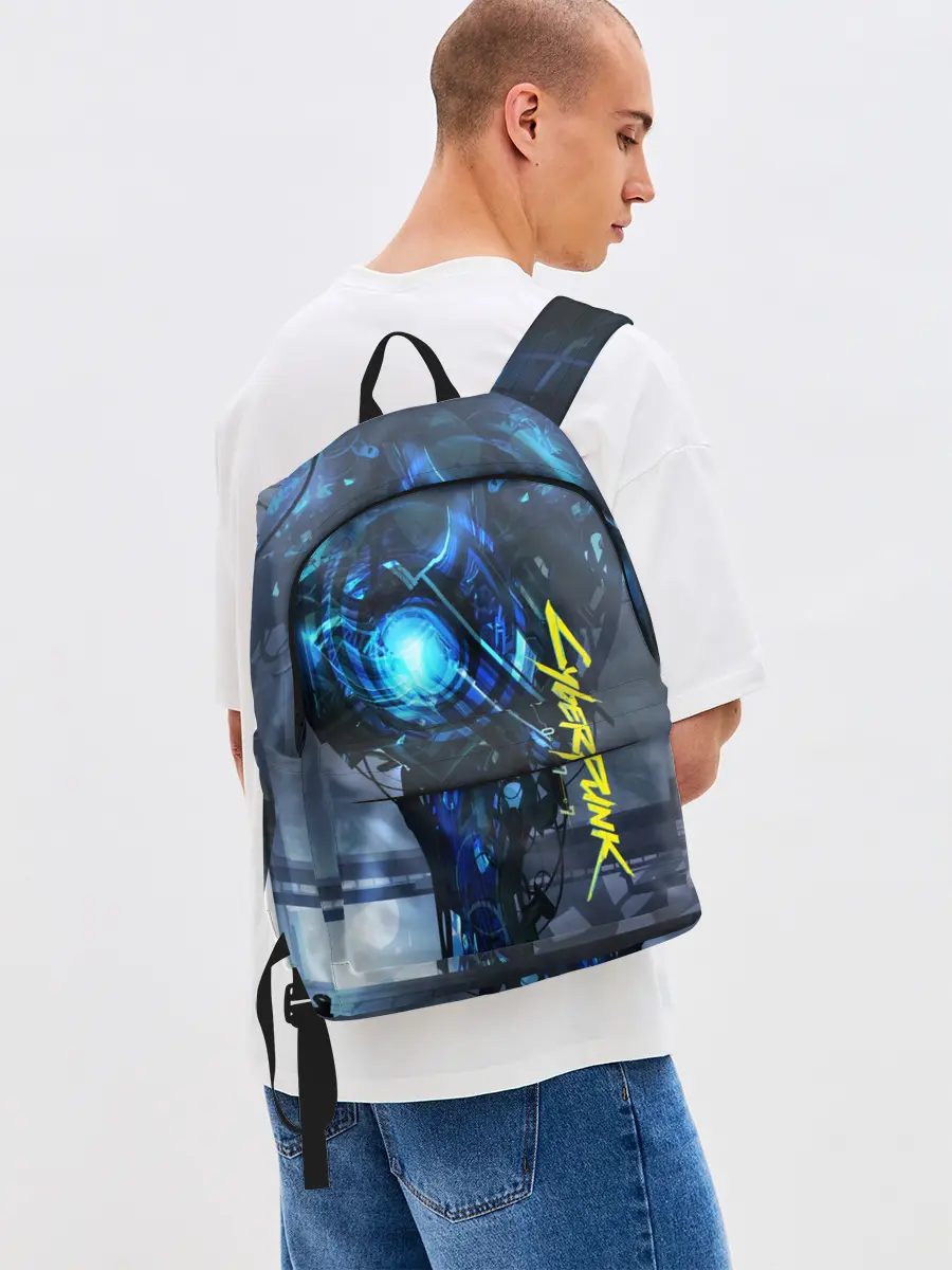 Рюкзак джинсовый / CYBERPUNK 2077