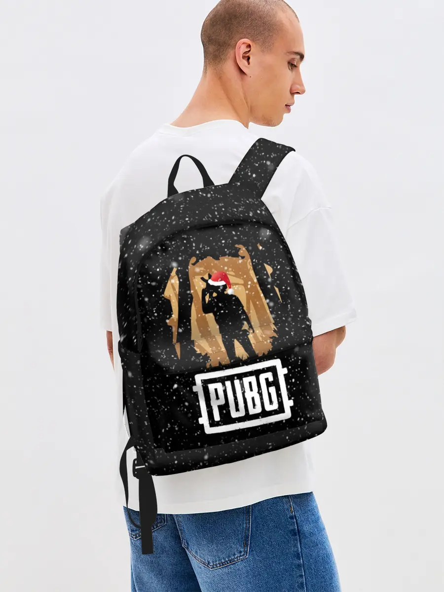 Рюкзак джинсовый / Новогодний PUBG