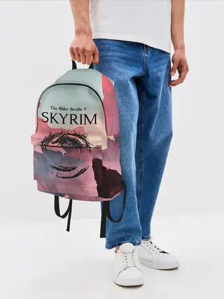 Рюкзак джинсовый / The Elder Scrolls