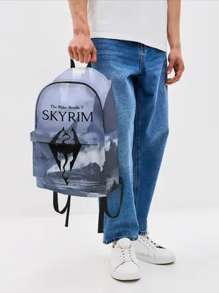Рюкзак джинсовый / THE ELDER SCROLLS 5 SKYRIM