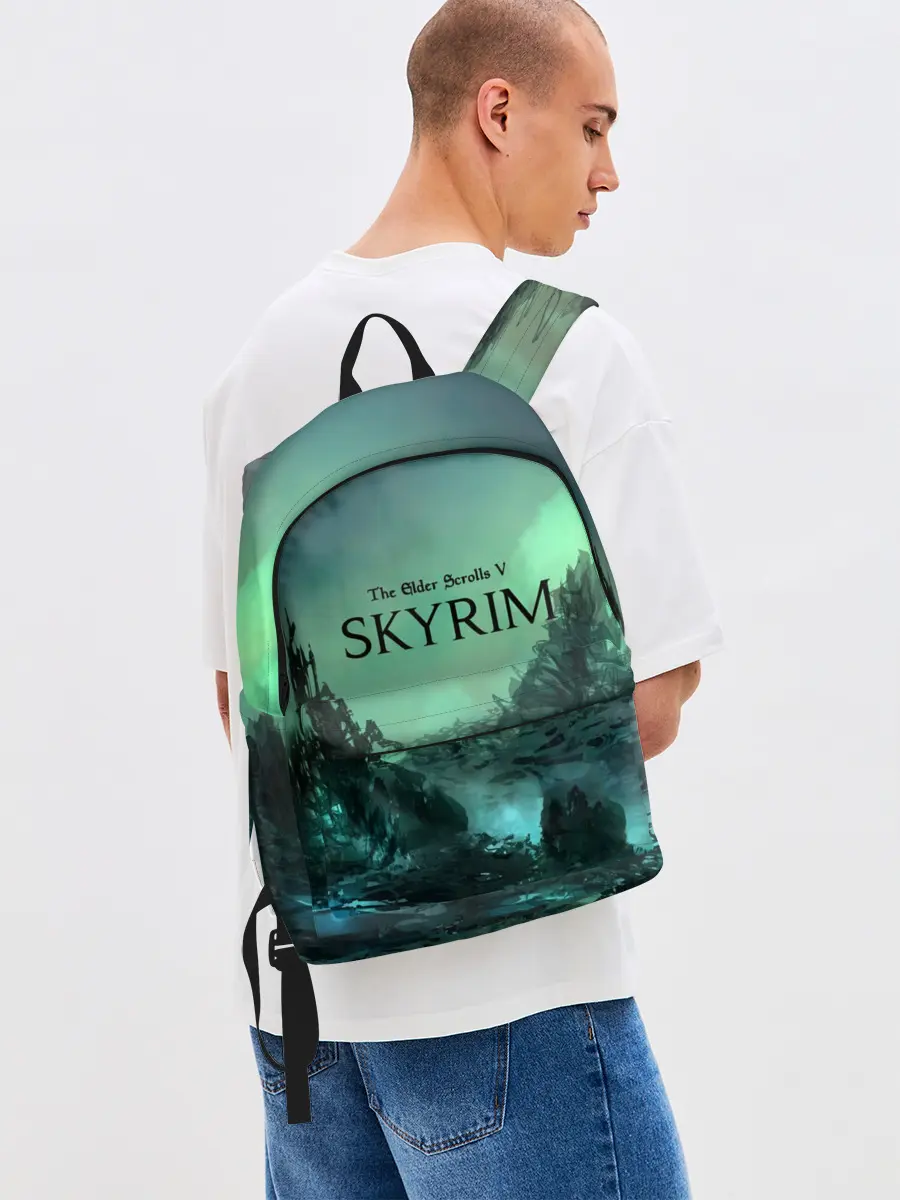 Рюкзак джинсовый / SKYRIM