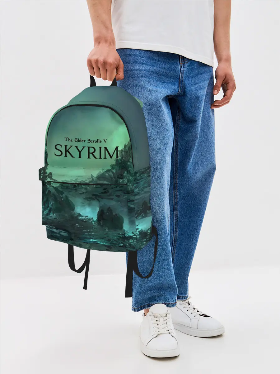 Рюкзак джинсовый / SKYRIM