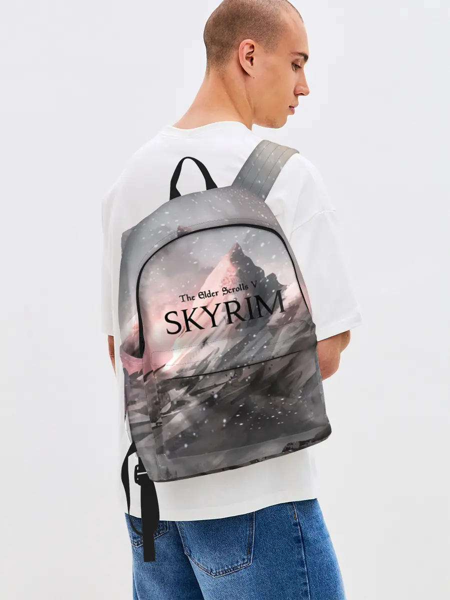 Рюкзак джинсовый / The Elder Scrolls Skyrim