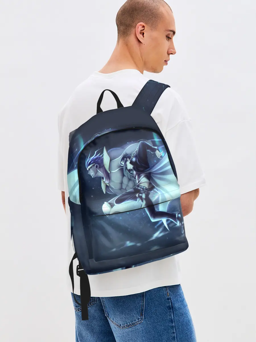 Рюкзак джинсовый / Joutarou Kuujou