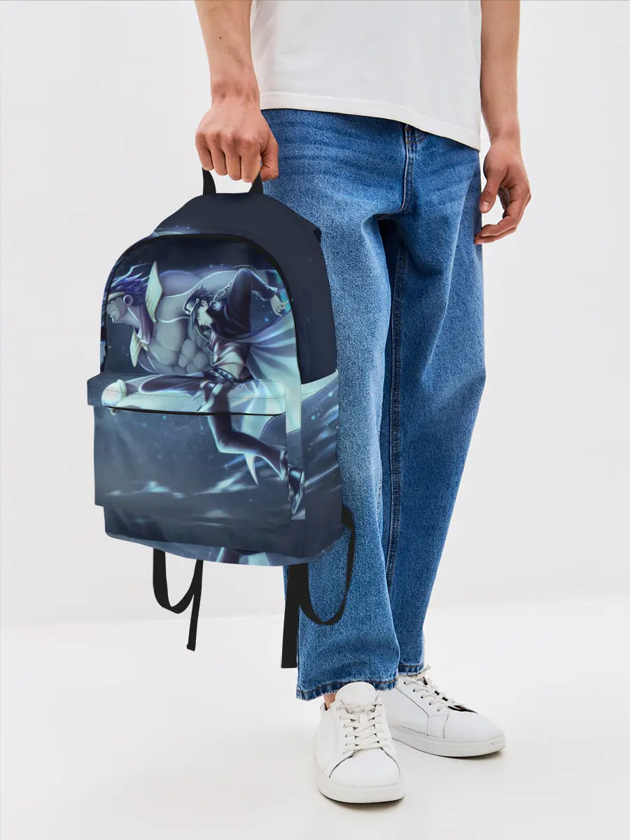 Рюкзак джинсовый / Joutarou Kuujou